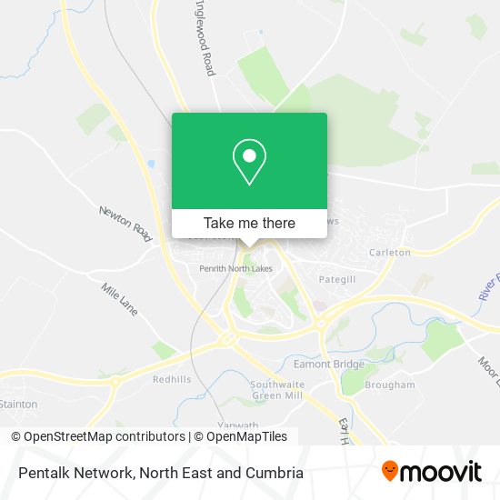 Pentalk Network map