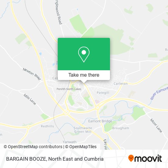 BARGAIN BOOZE map