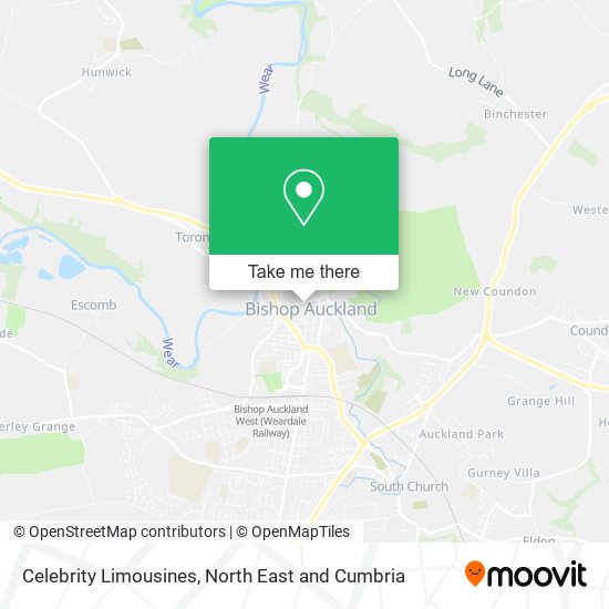 Celebrity Limousines map