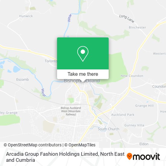 Arcadia Group Fashion Holdings Limited map