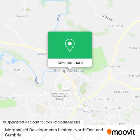 Morganfield Developments Limited map