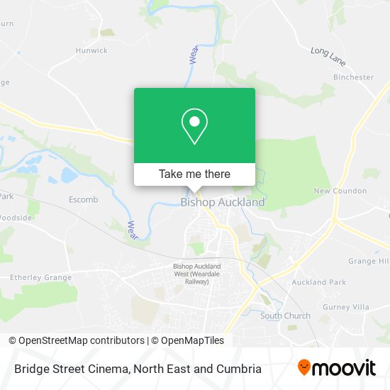 Bridge Street Cinema map