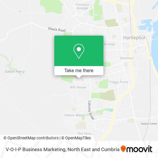 V-O-I-P Business Marketing map