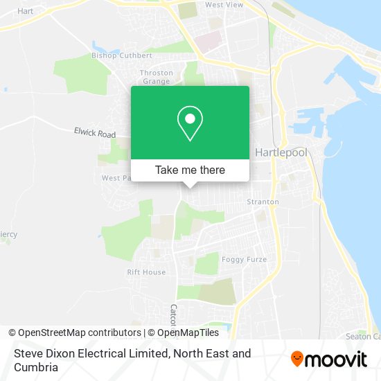 Steve Dixon Electrical Limited map