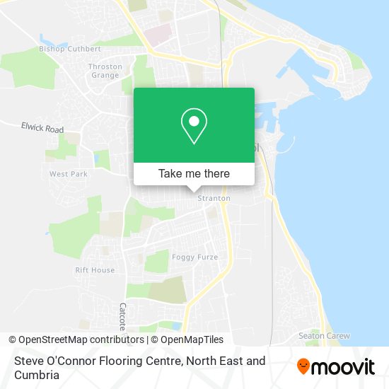 Steve O'Connor Flooring Centre map