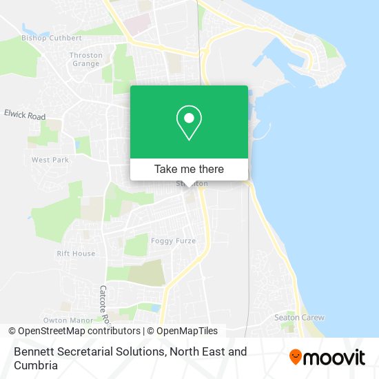 Bennett Secretarial Solutions map