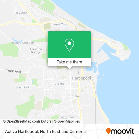 Active Hartlepool map