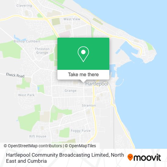 Hartlepool Community Broadcasting Limited map