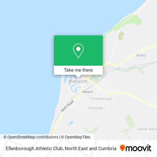 Ellenborough Athletic Club map