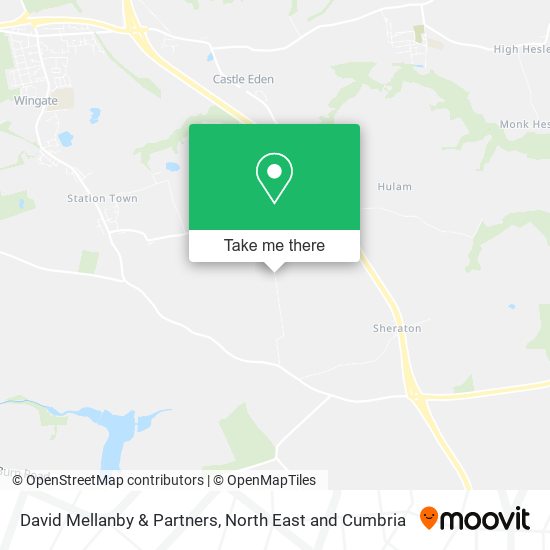 David Mellanby & Partners map