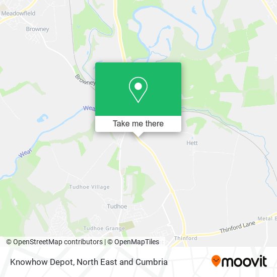 Knowhow Depot map