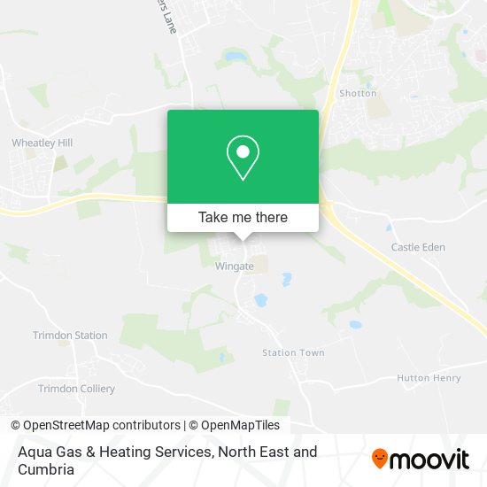 Aqua Gas & Heating Services map
