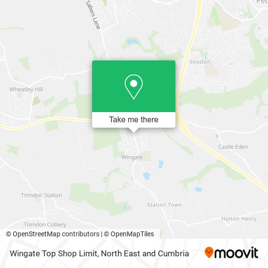 Wingate Top Shop Limit map