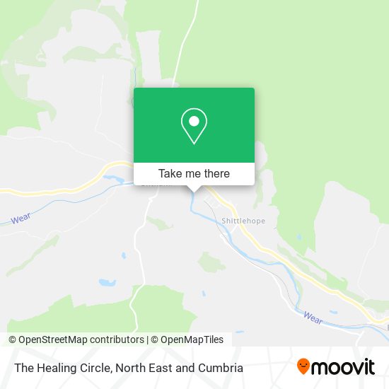 The Healing Circle map