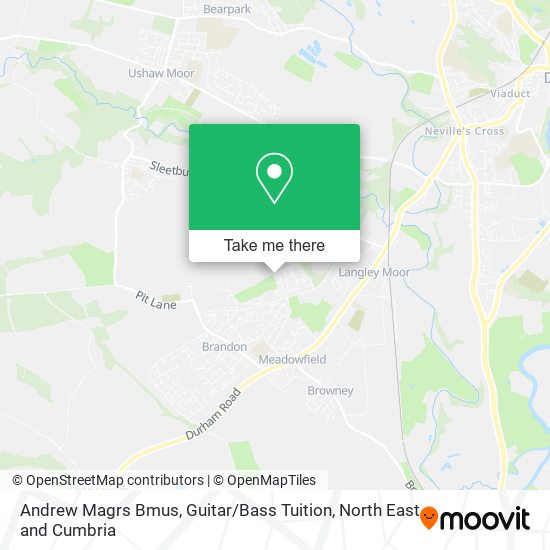 Andrew Magrs Bmus, Guitar / Bass Tuition map