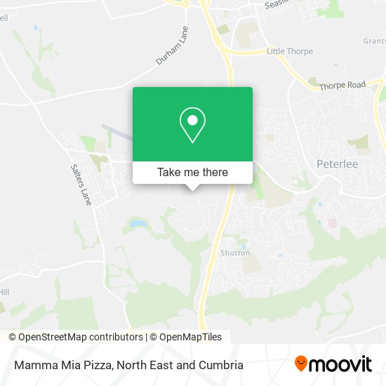 Mamma Mia Pizza map