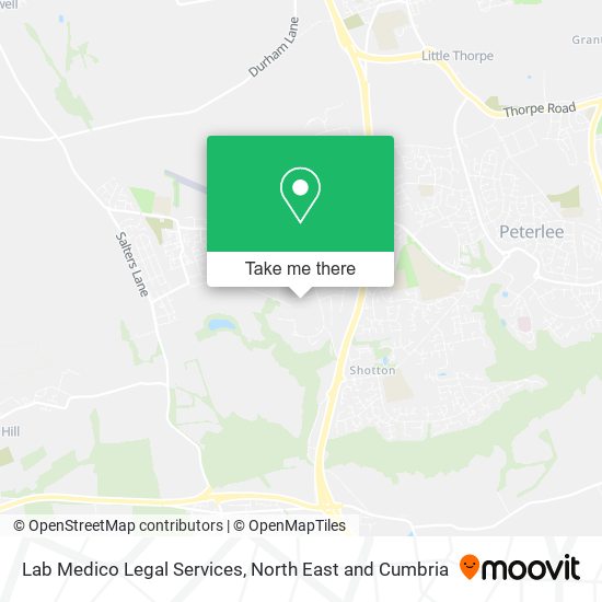 Lab Medico Legal Services map