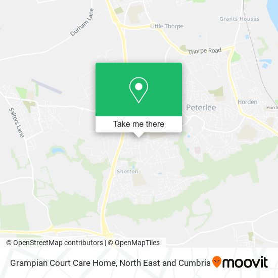 Grampian Court Care Home map