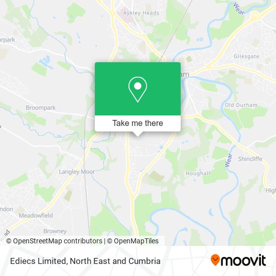 Ediecs Limited map