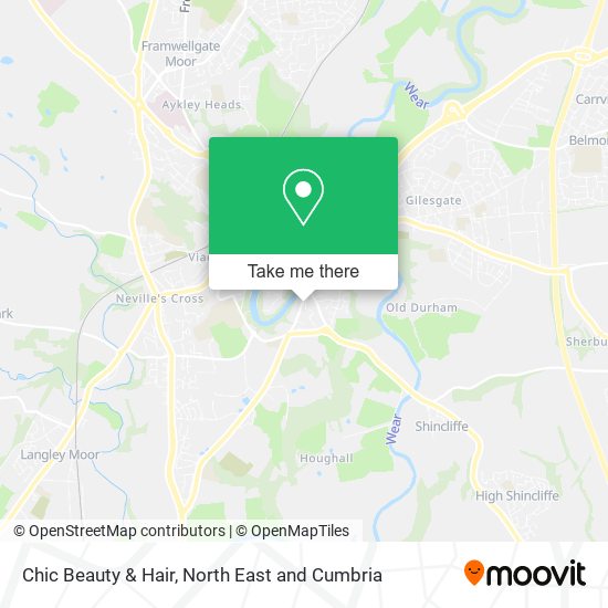Chic Beauty & Hair map