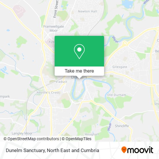 Dunelm Sanctuary map