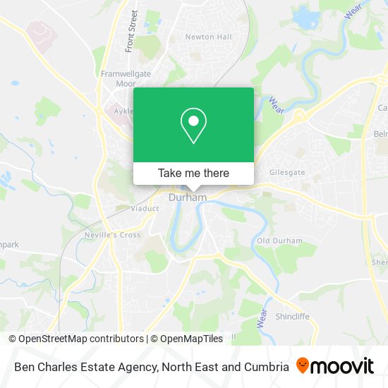Ben Charles Estate Agency map