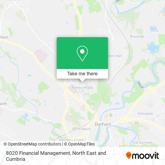 8020 Financial Management map
