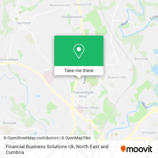 Financial Business Solutions Uk map
