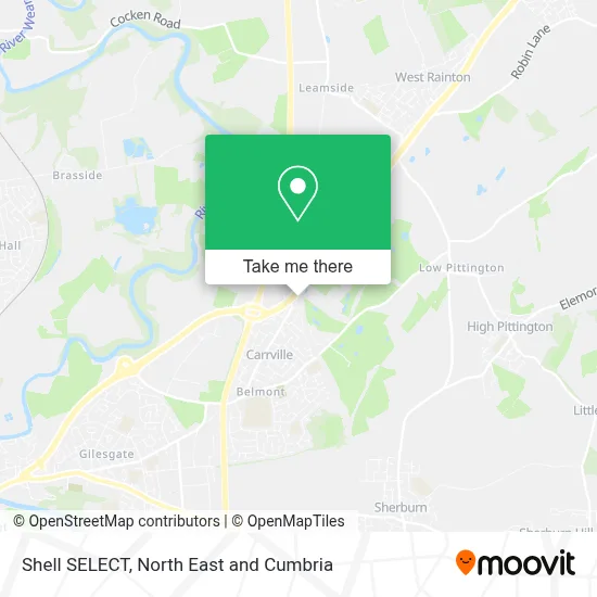 Shell My Maps How to Get to Shell SELECT in County Durham by Bus?