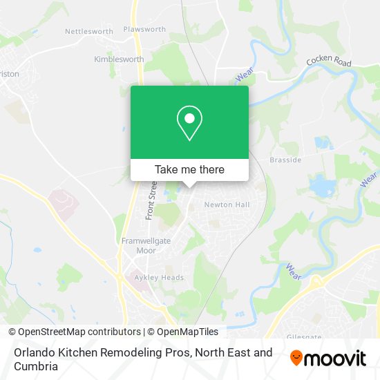 Orlando Kitchen Remodeling Pros map