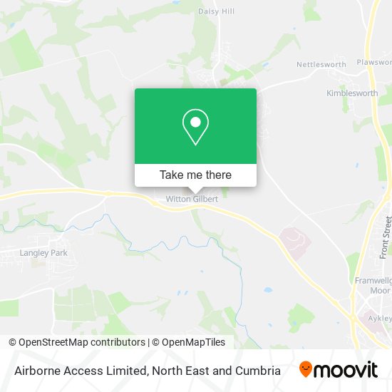 Airborne Access Limited map