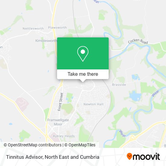 Tinnitus Advisor map
