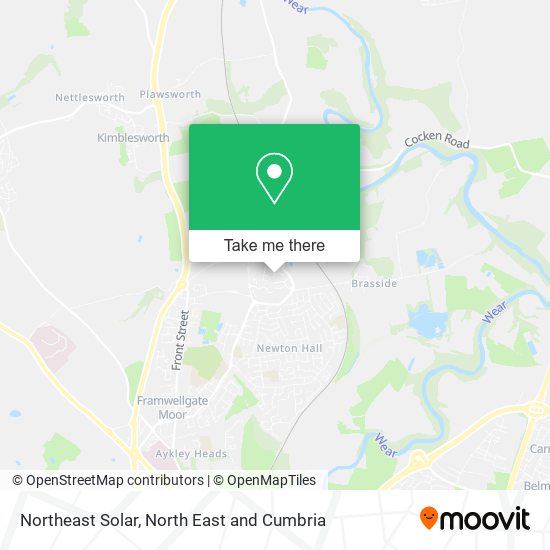 Northeast Solar map