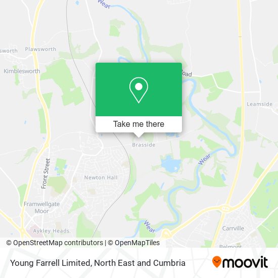 Young Farrell Limited map