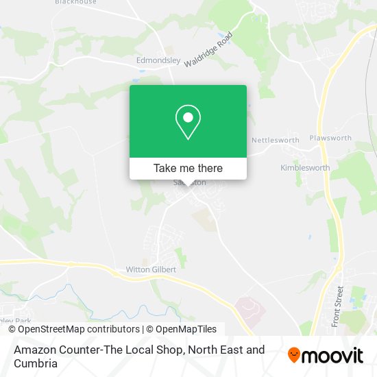 Amazon Counter-The Local Shop map