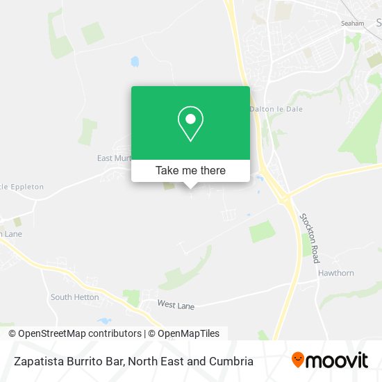 Zapatista Burrito Bar map
