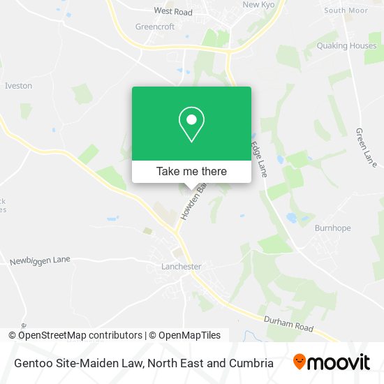 Gentoo Site-Maiden Law map