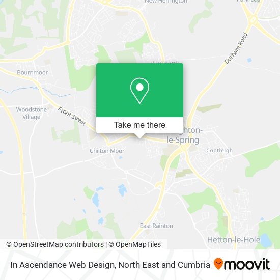 In Ascendance Web Design map