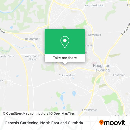 Genesis Gardening map