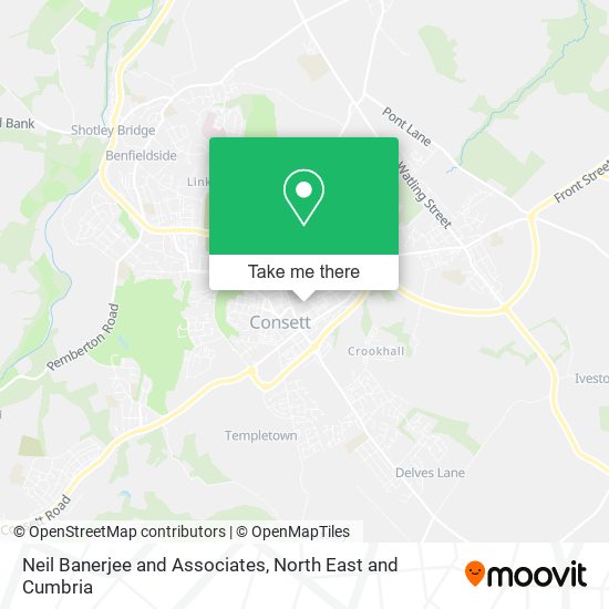 Neil Banerjee and Associates map
