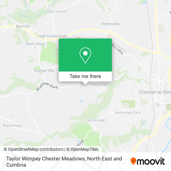 Taylor Wimpey Chester Meadows map