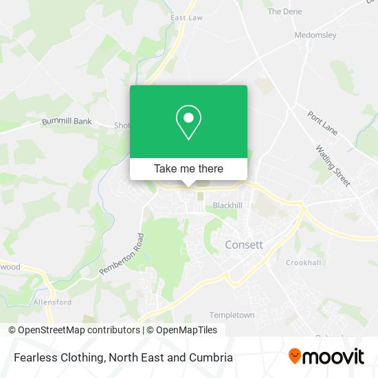 Fearless Clothing map