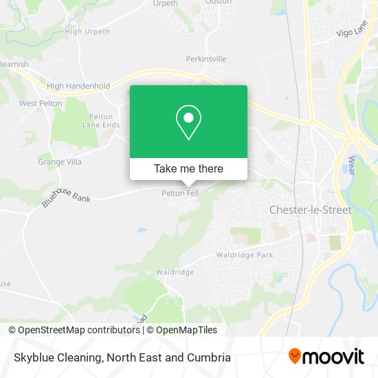 Skyblue Cleaning map
