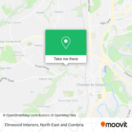 Elmwood Interiors map