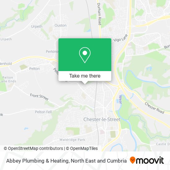 Abbey Plumbing & Heating map