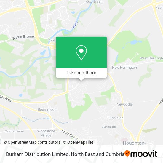 Durham Distribution Limited map
