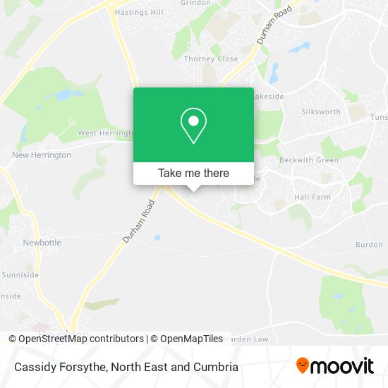 Cassidy Forsythe map