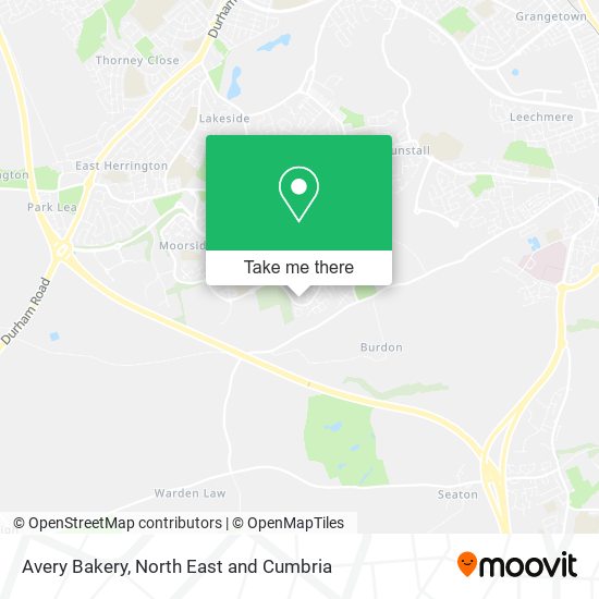 Avery Bakery map