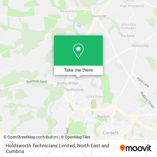 Holdsworth Technicians Limited map