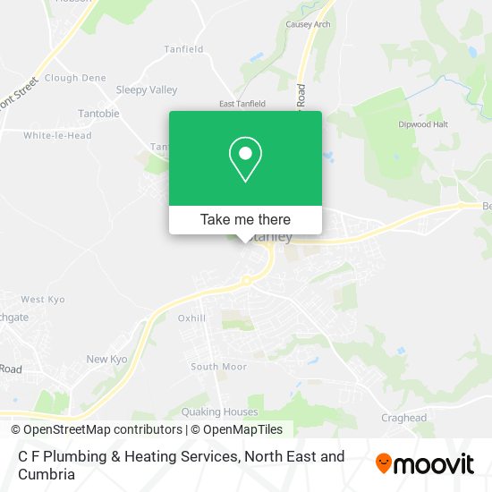 C F Plumbing & Heating Services map